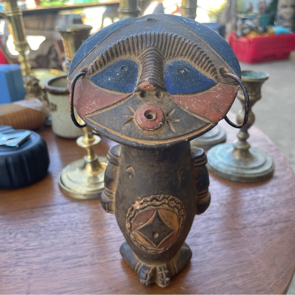 Central West African Pygmy Statuette | Protection and Luck Statue About 7” Tall*